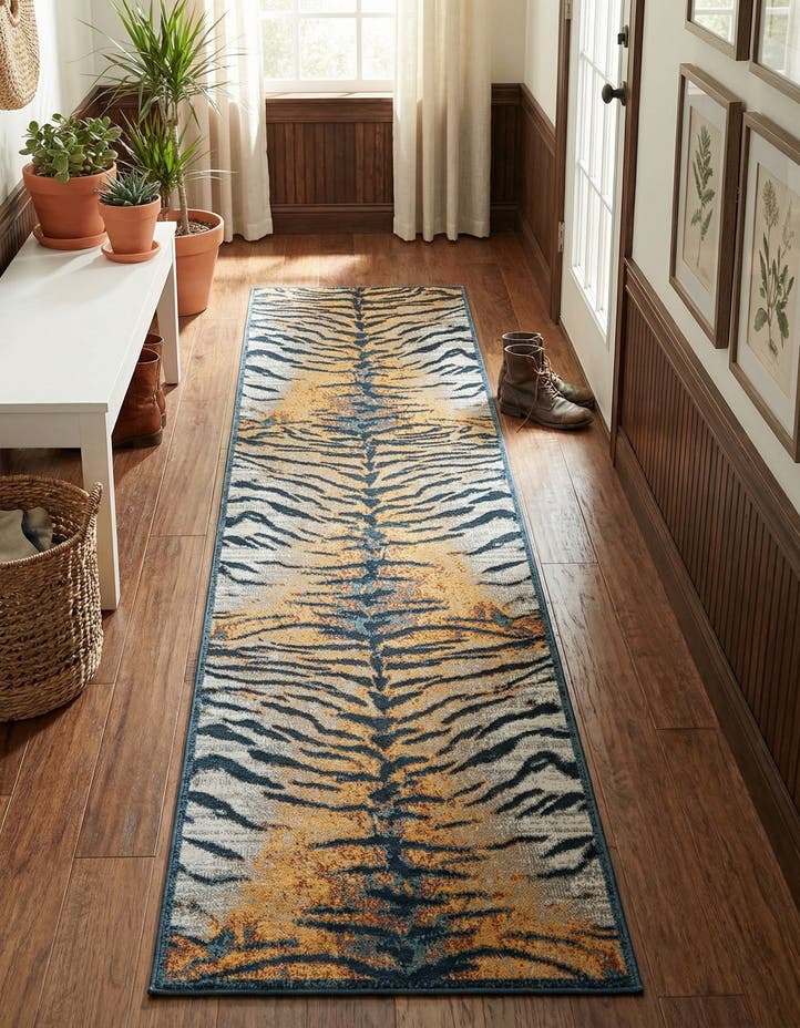 2' 7 x 12' Kamala Washable Runner ...