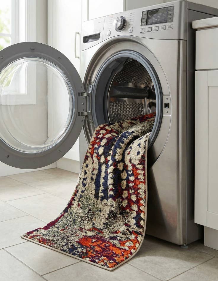 Detail image of  2' x 4'  Washable Haerfest Runner Rug