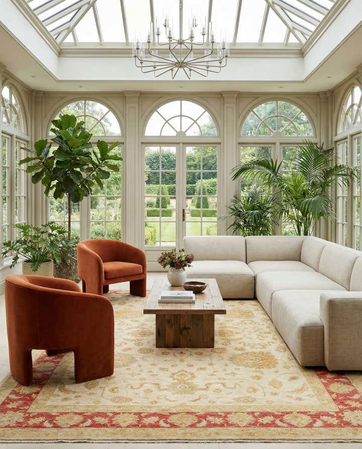 8' 10 x 12' 6 Kaizar Wool Rug