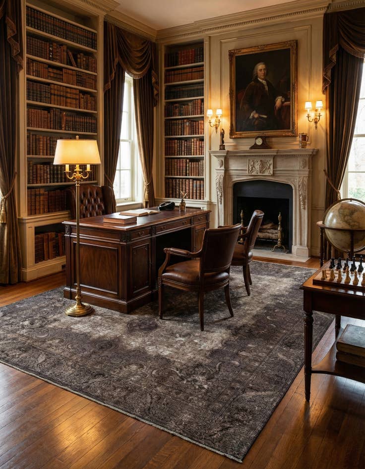 Detail image of 9' 5 x 12' 5 Vintage Royal Rug