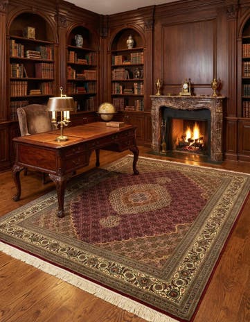 5' x 6' 9 Tabriz Mahi Rug