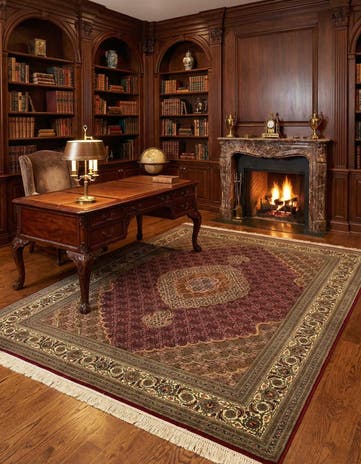 5' x 6' 9 Tabriz Mahi Rug