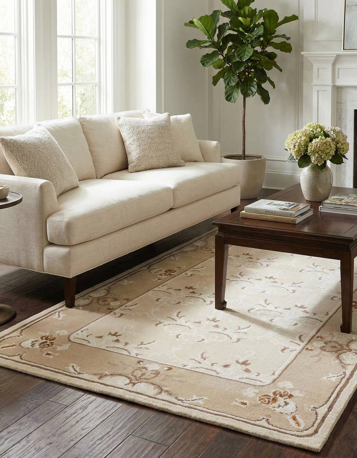 Detail image of 3' 1 x 5' 1  Hand Knotted Darya Rug