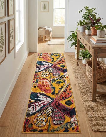 2' x 8' Washable Haerfest Runner Rug