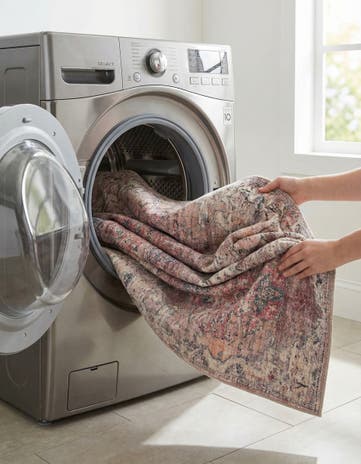 2' 7 x 16' 5 Washable Nostalgia Runner Rug