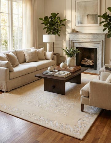 5' 8 x 7' 10 Hand Knotted Darya Rug