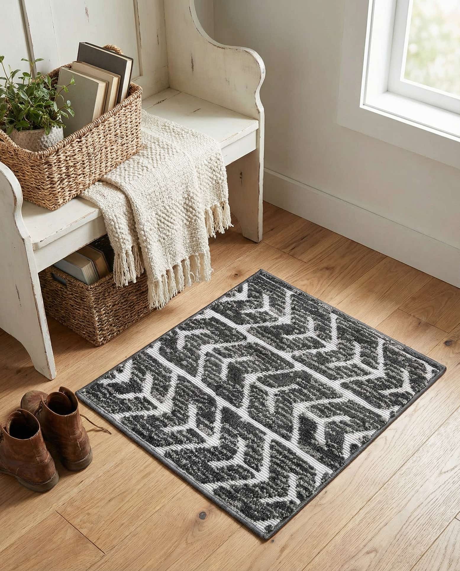 1' 8 x 1' 8 Easy-Clean Sabrina Soto Aston Indoor / Outdoor Sample Rug