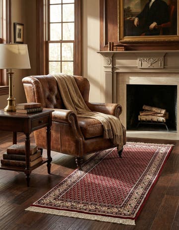 2' 11 x 5' 3 Hand Knotted Mir Wool Rug
