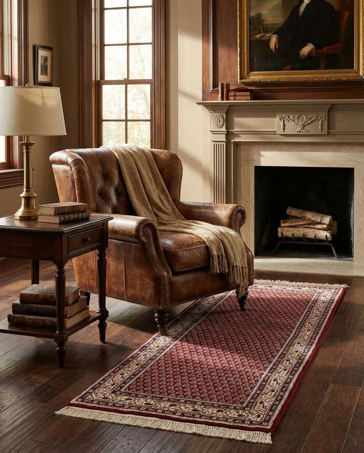 2' 11 x 5' 3 Hand Knotted Mir Wool Rug