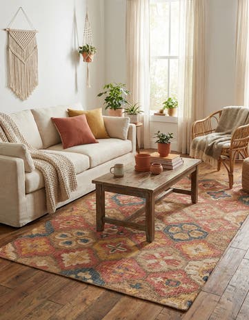 5' 1 x 8' Hand Woven Kala Handwoven Jute Rug