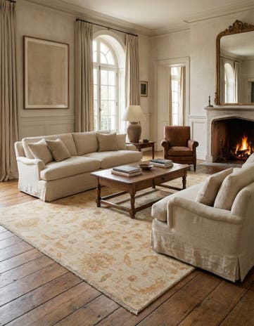 8' x 8' 5 Ziegler Wool Square Rug