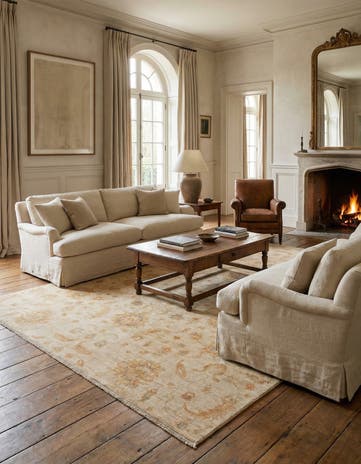 8' x 8' 5 Ziegler Wool Square Rug