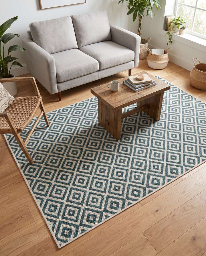 4' x 6' Easy-Clean Jill Zarin Costa Rica Indoor / Outdoor Rug