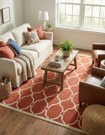 7' x 10' Lattice Rug
