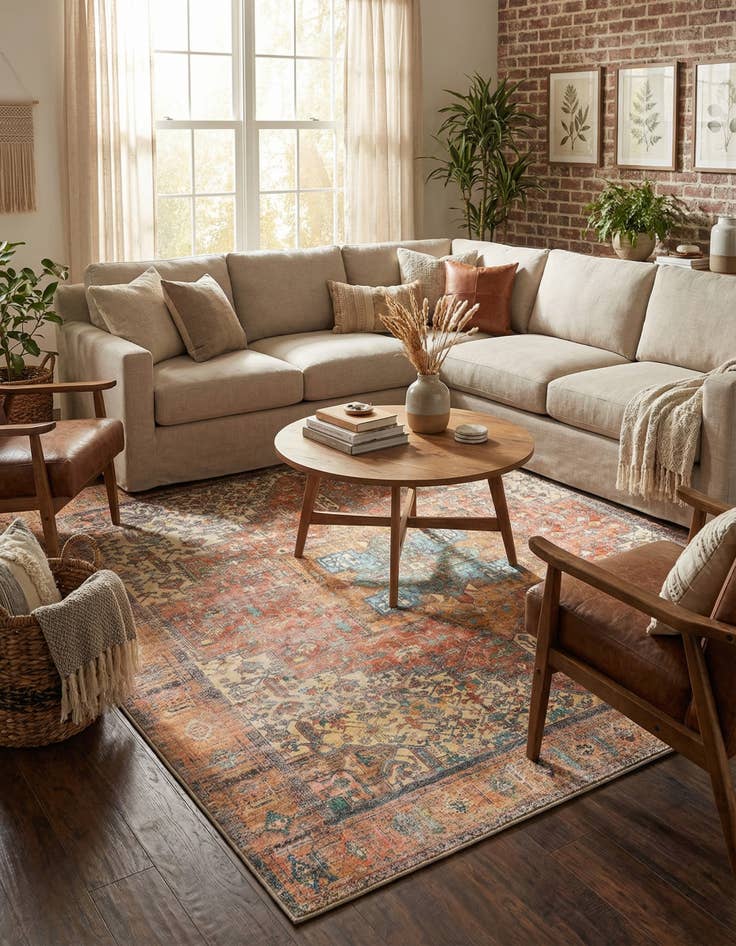 Detail image of  7' 6 x 7' 6 Timeless Square Rug