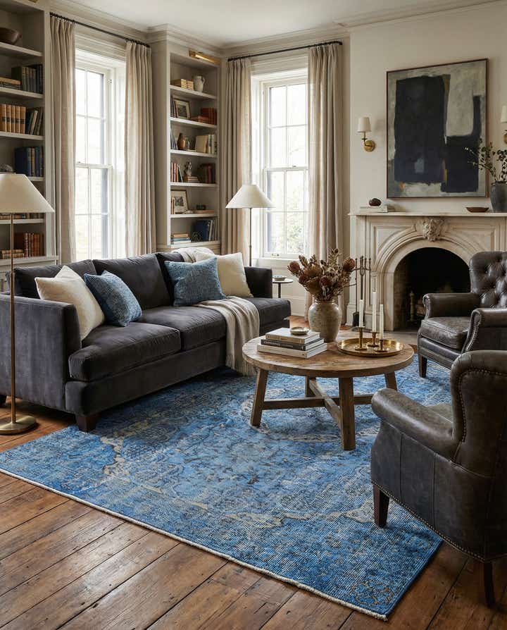 5' 4 x 8' 4 Ultra Vintage Wool Rug