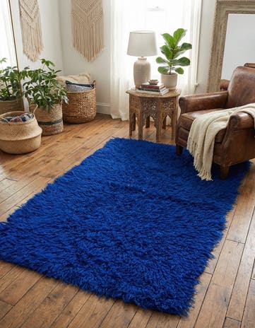 3' x 5' 2 Hand Knotted Moroccan Wool Rug