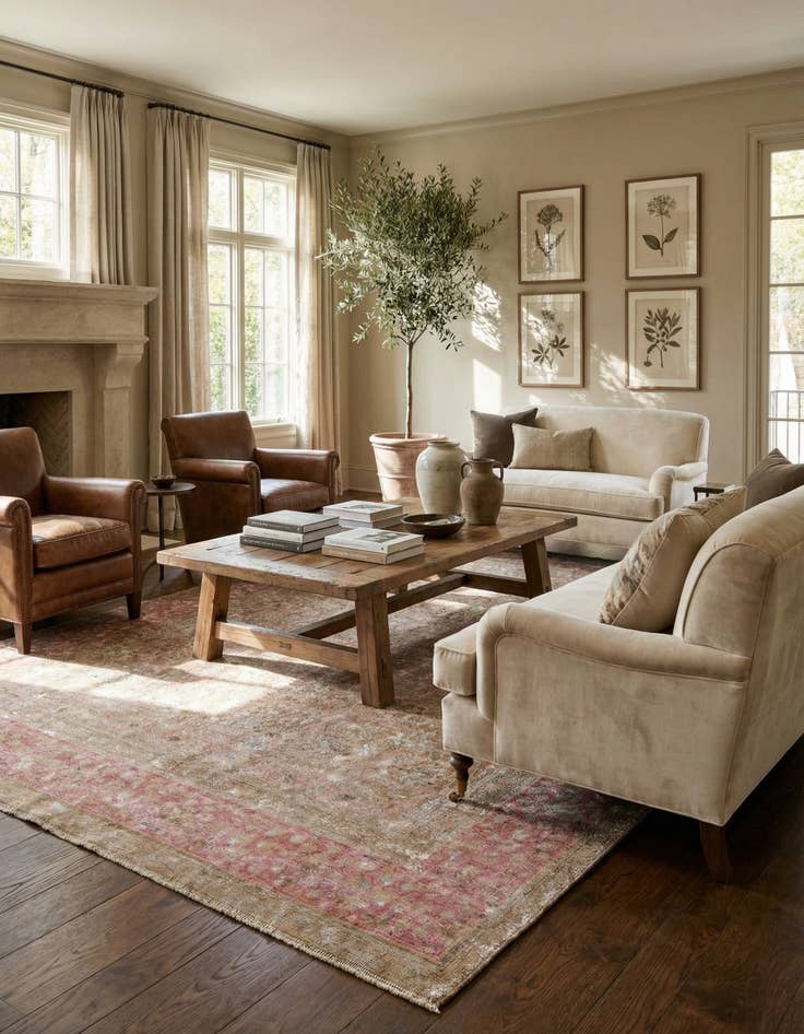 Detail image of  9' 5 x 12' 1  Hand Knotted Ultra Vintage Persian Wool Rug