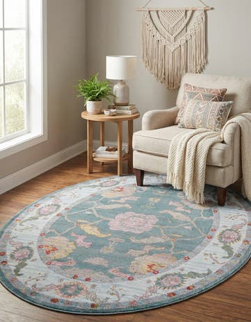 5' 5 x 8' Paragon Oval Rug