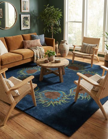 7' 5 x 7' 6 Luna Square Rug