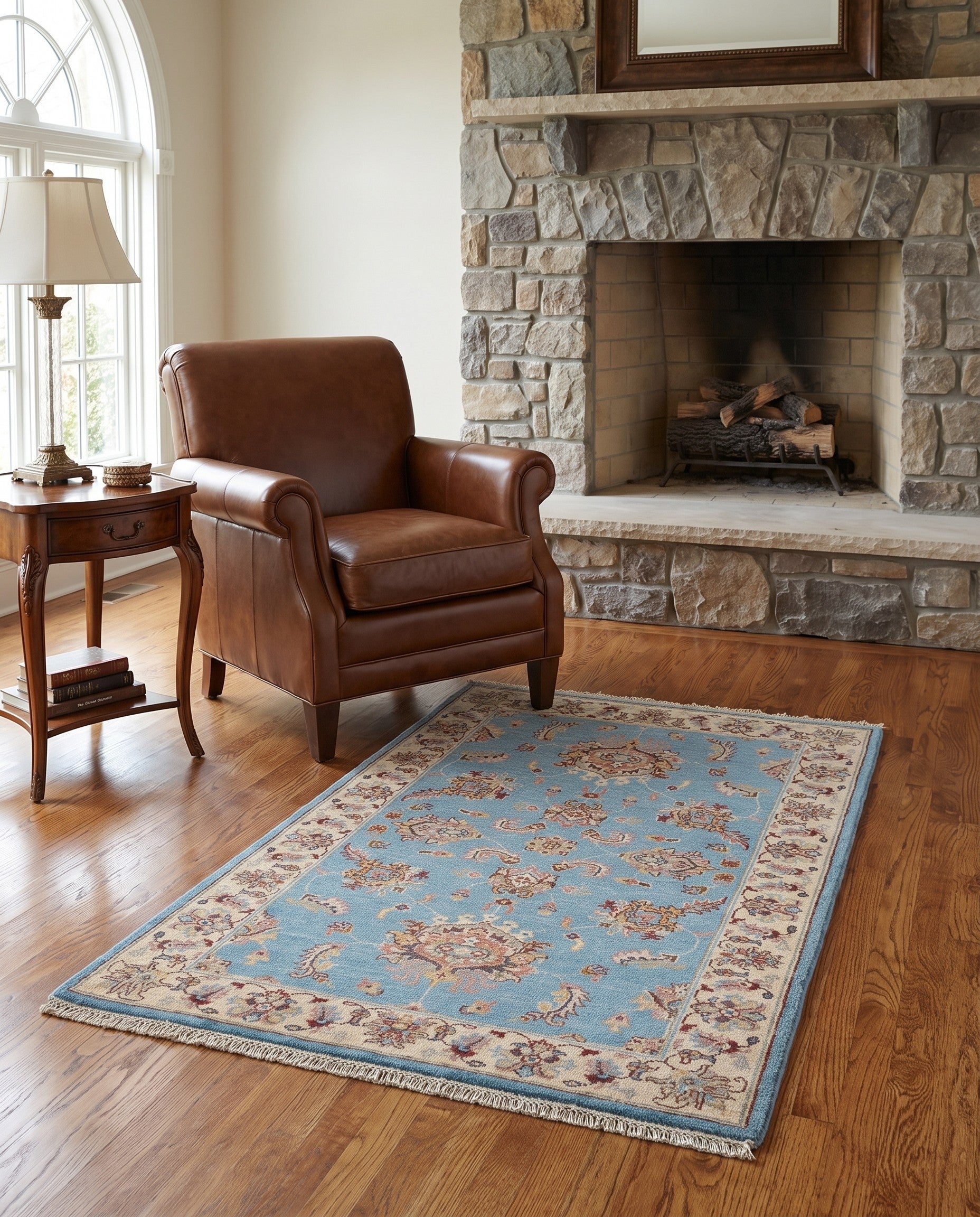 3' 1 x 5' 1 Hand Knotted Ziegler Rug