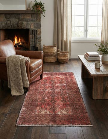 2' 10 x 5' 6 Hand Knotted Ultra Vintage Persian Wool Rug