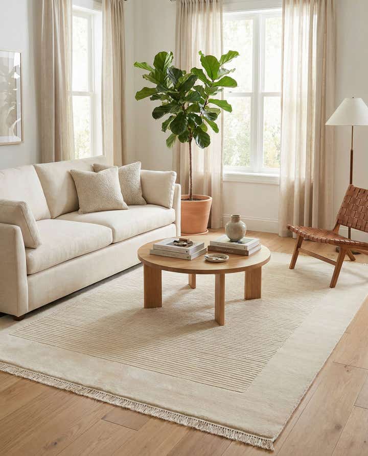 4' 10 x 6' 7 Hand Knotted Darya Wool Rug