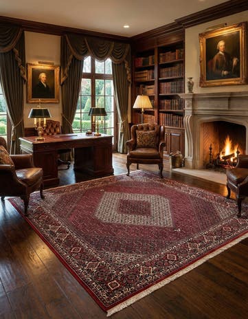 8' 3 x 8' 8 Bidjar Wool Rug