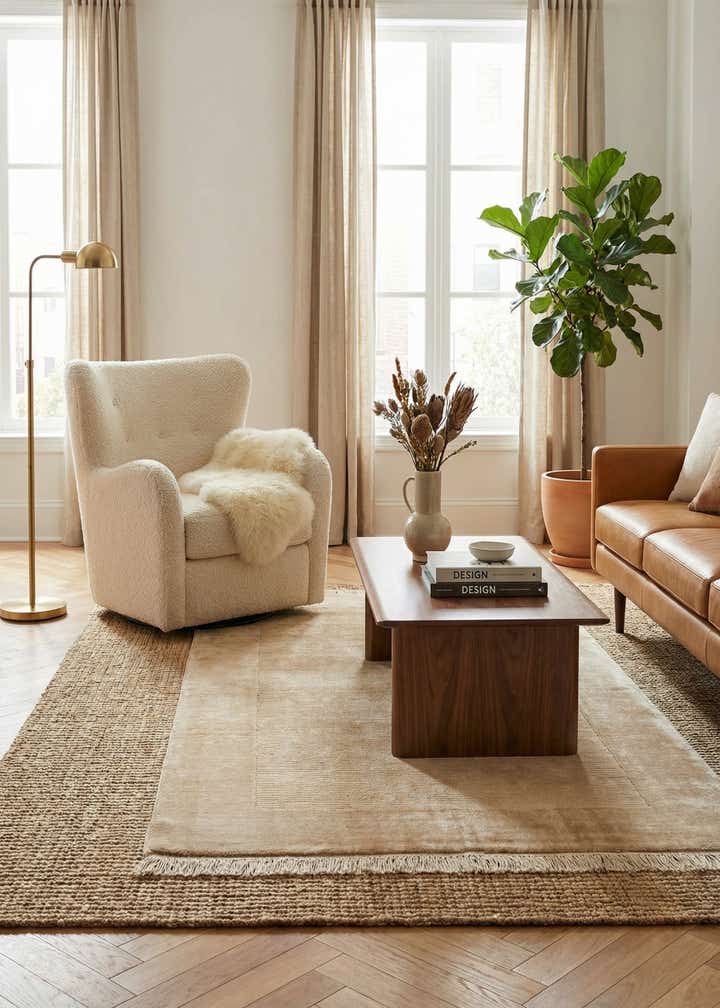 2' 8 x 5' 1 Hand Knotted Darya Wool Rug