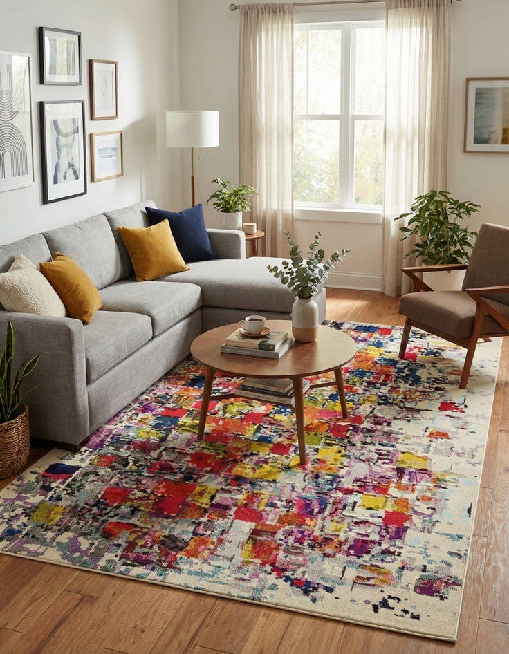 Detail image of 8' x 11'  Washable Casablanca Rug