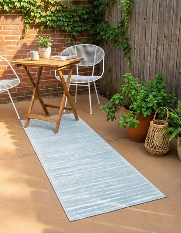 2' x 8' Easy-Clean Sabrina Soto Ola Indoor / Outdoor Runner Rug