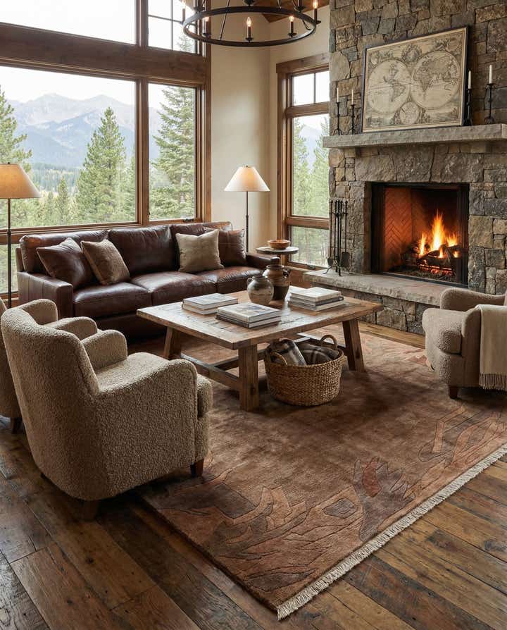 8' 2 x 11' 5 Hand Knotted Tibet Wool Rug