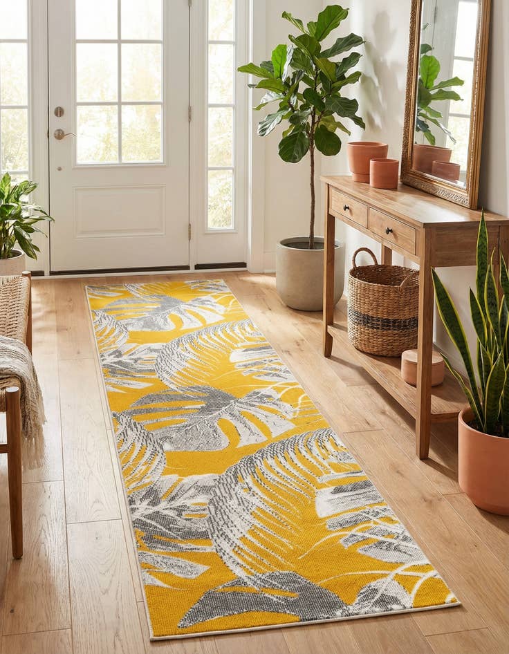 Detail image of  2' x 8' Blossom Runner Rug