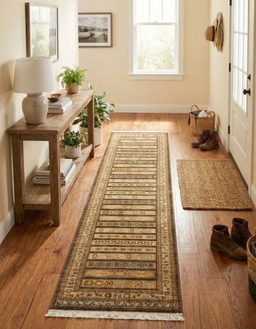 2' 7 x 10' Kashkuli Gabbeh Runner Rug