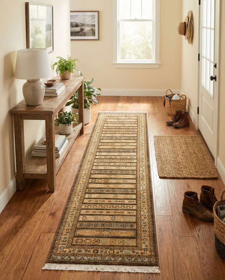 2' 7 x 10' Kashkuli Gabbeh Runner Rug