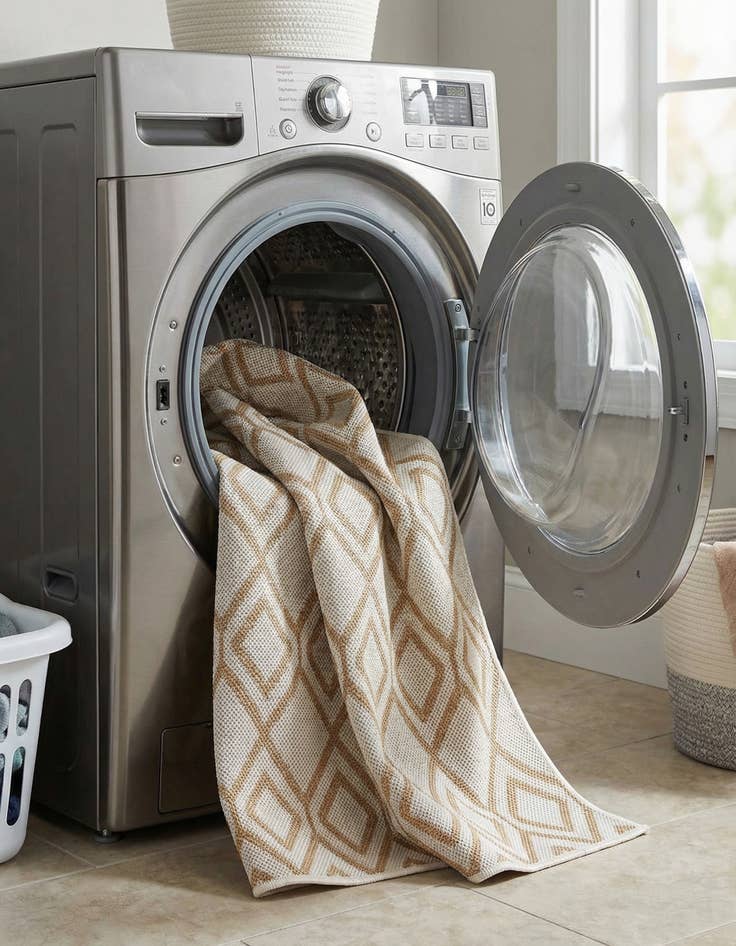 Detail image of 3' x 5' 3  Washable Jill Zarin Turks and Caicos Indoor / Outdoor Rug