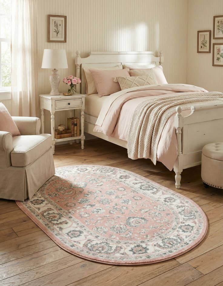 Detail image of  5' x 8' Aurelia Oval Rug