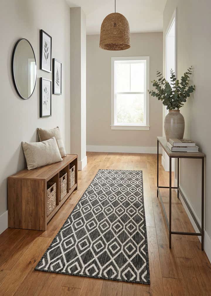 2' x 8' Easy-Clean Jill Zarin Turks and Caicos Indoor / Outdoor Runner Rug