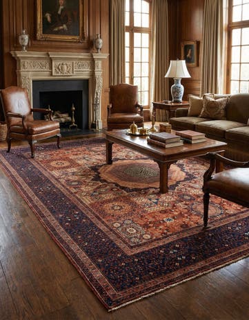 7' 10 x 9' 7 Amina Wool Rug