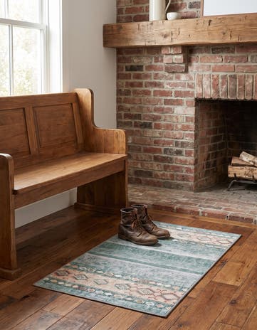 2' x 3' Washable Timeless Rug