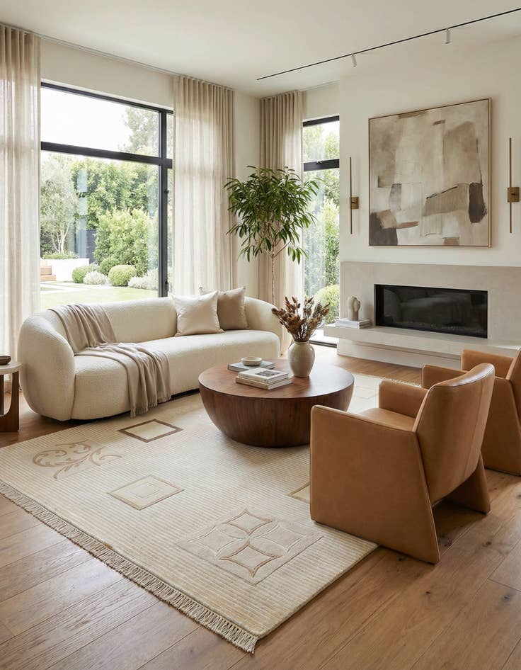 Detail image of 5' 5 x 8' Darya Rug