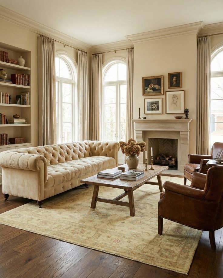 Detail image of 6' 9 x 9' 9 Hand Knotted Peshawar Ziegler Rug