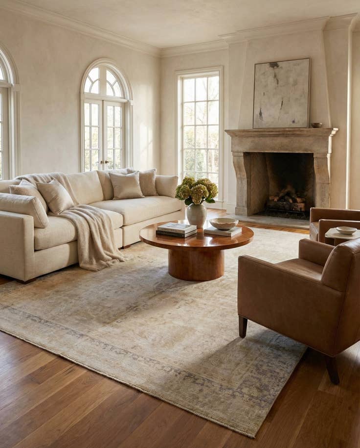 Detail image of 9' x 11' 10 Hand Knotted Ultra Vintage Persian Wool Rug