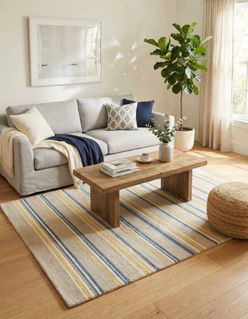 4' x 5' 6 Luna Wool Rug