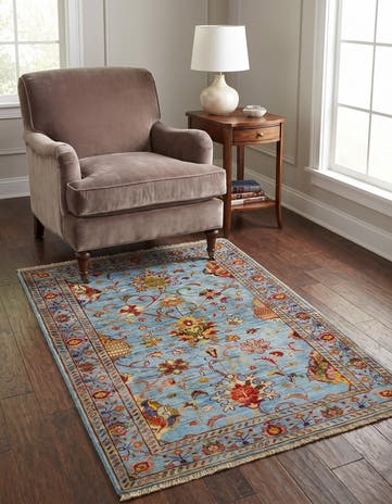 3' 6 x 5' Hand Knotted Ariana Ziegler Rug