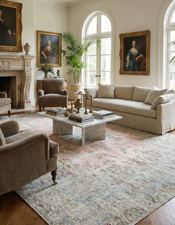 9' 4 x 13' 5 Vintage Royal Wool Rug