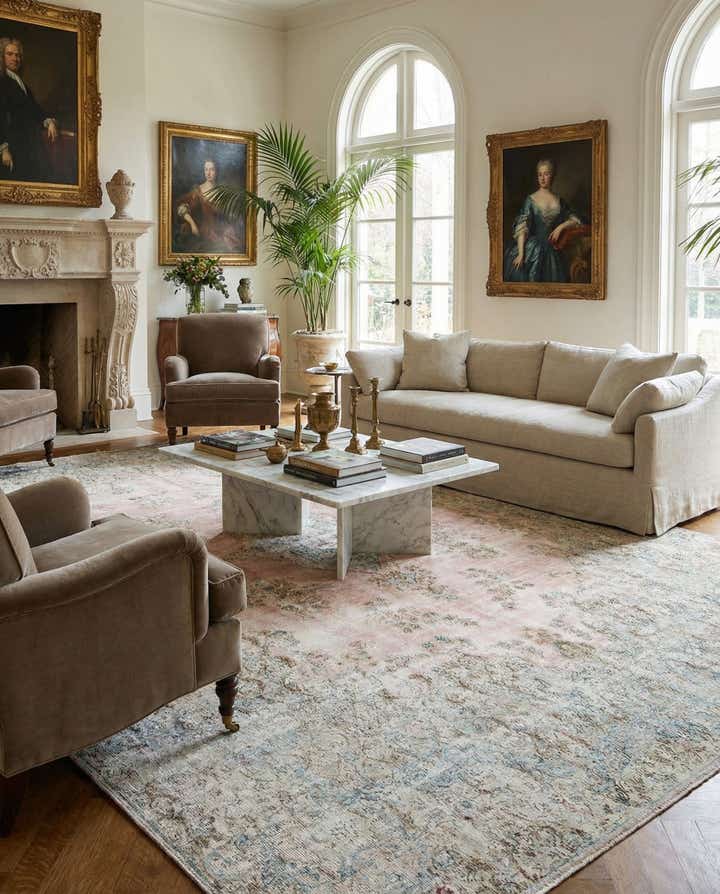 9' 4 x 13' 5 Vintage Royal Wool Rug