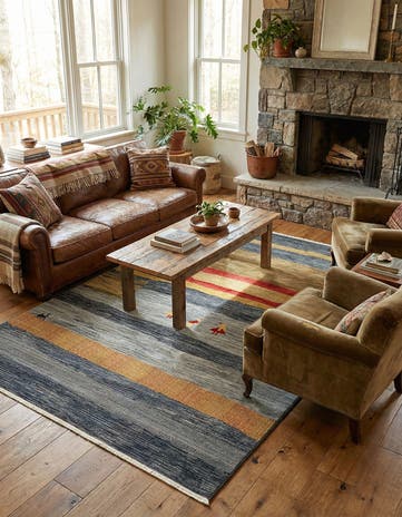 7' x 10' Kashkuli Gabbeh Rug