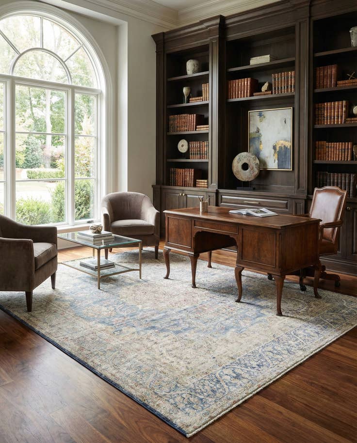 Detail image of 10' 1 x 12' 4 Vintage Royal Wool Rug