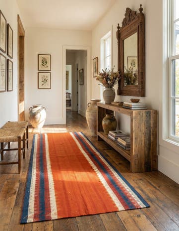 4' 10 x 11' 6 Jajim Runner Rug